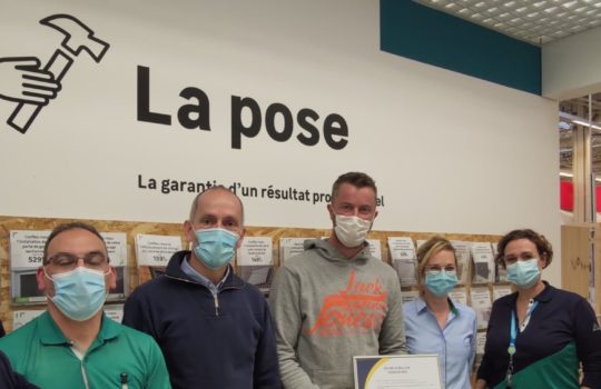 Le lauréat du Prix « Poseur du Mois » de Mars de la région d’Occitanie