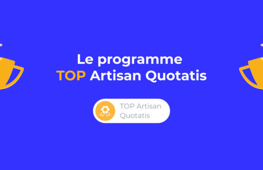 Le programme TOP Artisan Quotatis